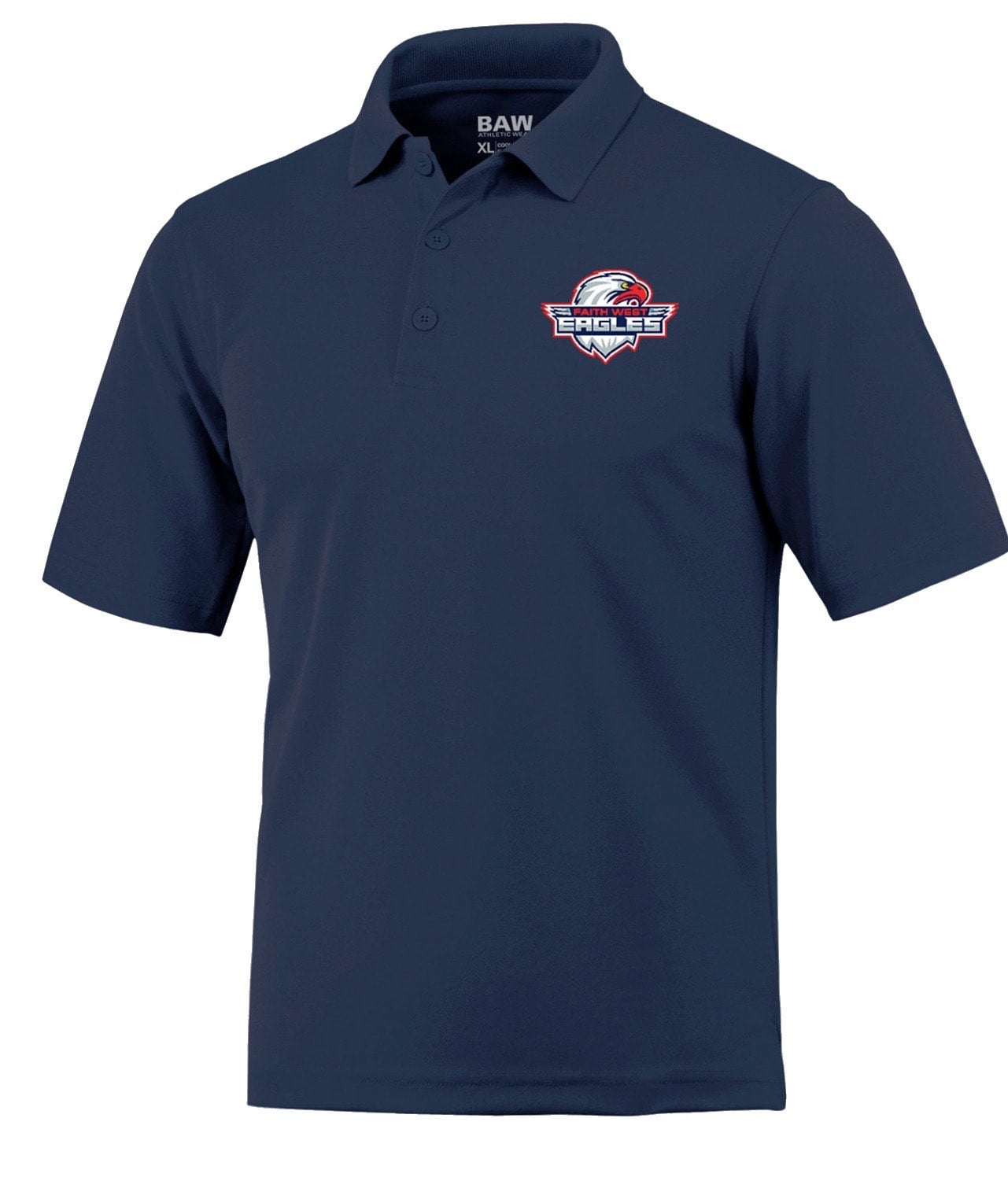 baw dri fit polo shirts